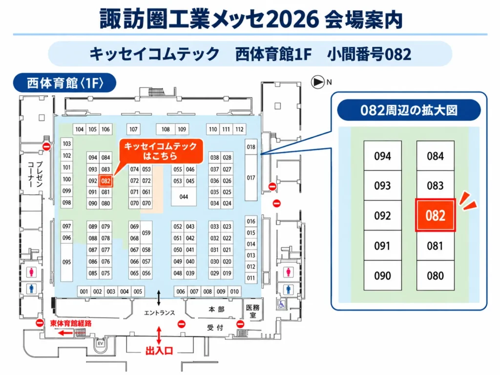 【11/12～14】「諏訪圏工業メッセ2026」に出展します！
